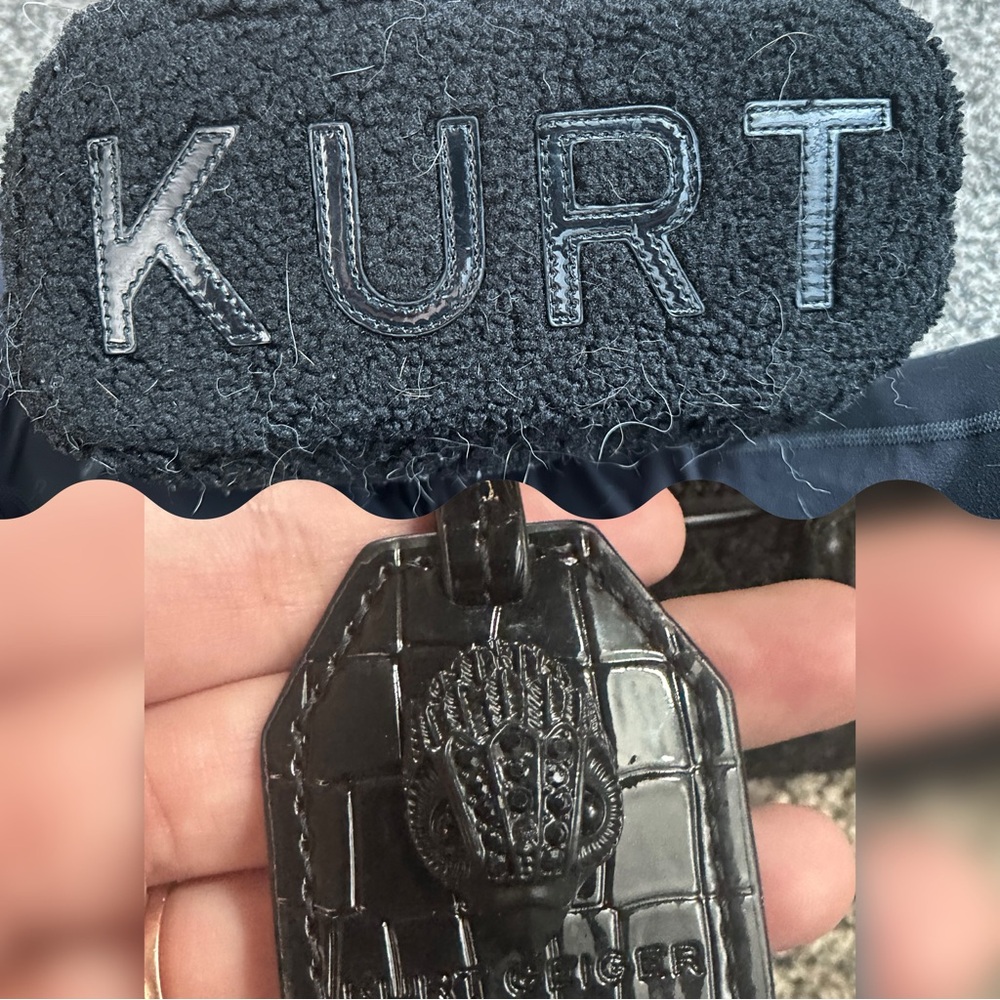 Kurt Geiger Black Backpack